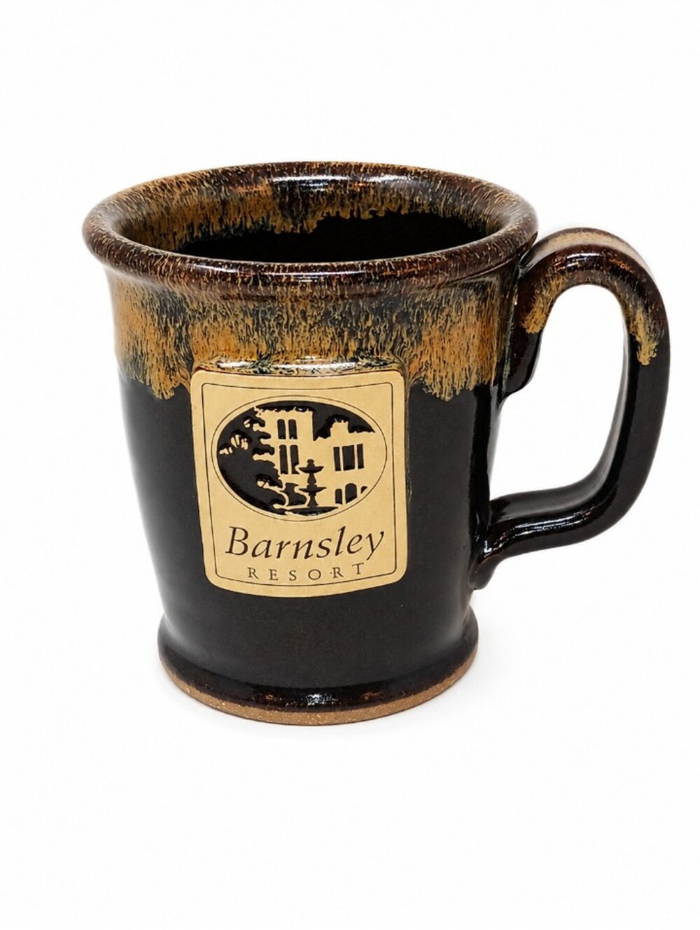 Barnsley Resort Brown Glazed Ceramic Coffee Mug